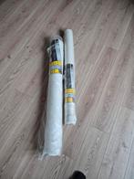 Sencys Glasvliesbehang / glasweefselbehang ruit klein, Ophalen, 25 tot 50 m², Wit