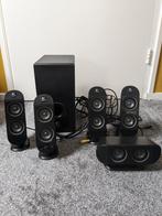 Logitech X-530 5.1 speakerset, Ophalen of Verzenden, Zo goed als nieuw, Audiokanaal 5.1, Logitech