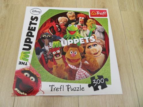 Prachtige ronde puzzel The Muppets show 300 stukjes Disney, Kinderen en Baby's, Speelgoed | Kinderpuzzels, Zo goed als nieuw, 6 jaar of ouder