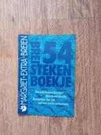 Uitgave Margriet 28 - juli 1986 - 54 brei steken boekje, Hobby en Vrije tijd, Ophalen, Gebruikt, Breien, Patroon of Boek