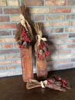 Brocante set oude houten brood/pizza planken, Ophalen of Verzenden