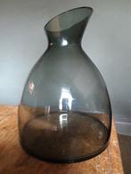 Rookglas vaas., Ophalen of Verzenden