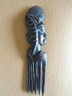 African Art handgesneden kam, ebbenhout. Guinee-Bissau, Antiek en Kunst, Kunst | Niet-Westerse kunst, Verzenden