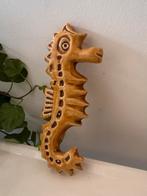 Jaren 70 keramiek zeepaardje wandhanger, Antiek en Kunst, Antiek | Keramiek en Aardewerk, Ophalen of Verzenden