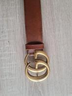 Gucci riem, Kleding | Heren, Riemen en Ceinturen, Bruin, Echt leder, Ophalen of Verzenden, Riem of Ceintuur