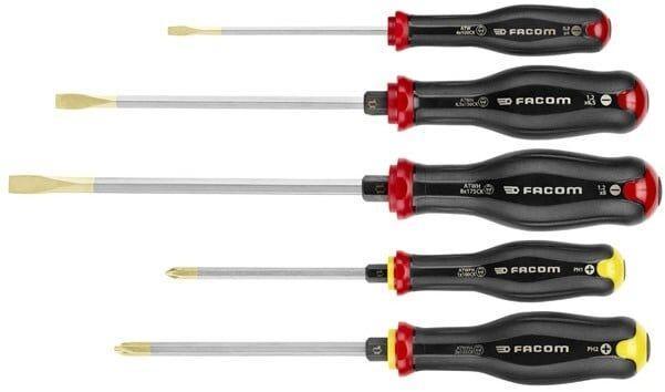 Facom ATWCK.J5PB 5 Delige Schroevendraaierset, Doe-het-zelf en Verbouw, Gereedschap | Handgereedschap