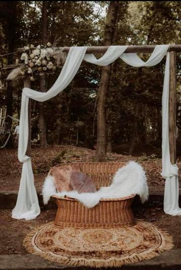 Backdrop bruiloft - houten frame te huur beschikbaar voor biedingen