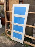 Jaren 30 paneeldeur 4 vlaks, Doe-het-zelf en Verbouw, Deuren en Horren, Ophalen, Minder dan 80 cm, Binnendeur, Zo goed als nieuw