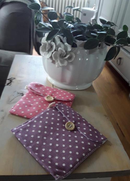 Kleine stoffen polkadot tasjes (nieuw), Sieraden, Tassen en Uiterlijk, Overige Accessoires, Nieuw, Ophalen of Verzenden