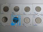 1 Gulden Juliana 8 stuks van 1969 - 1980 Pr- tot UNC, Ophalen of Verzenden, Koningin Juliana, 1 gulden, Setje