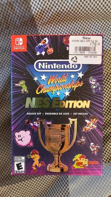 Nintendo world championships NES edition DELUXE for Switch. beschikbaar voor biedingen