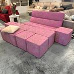 Artifort bank Kho Liang Ie en Lande poefjes, Huis en Inrichting, Banken | Bankstellen, Ophalen, Gebruikt, 150 tot 200 cm, Driepersoons