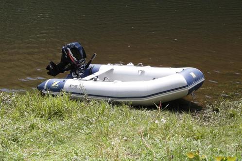 Zodiac Cadet 310 S Grey Light en Mercury F8M 8pk, Watersport en Boten, Hengelsport | Karpervissen, Gebruikt, Overige typen, Ophalen
