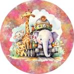 LF2015 icing frosting dieren trein 19cm eetbare taart print, Hobby en Vrije tijd, Taarten en Cupcakes maken, Ophalen of Verzenden
