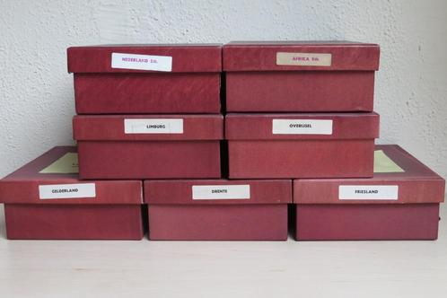 Landkaart stempels, 5 stuks. 4 provincies, Afrika, Verzamelen, Retro, Overige typen, Ophalen of Verzenden