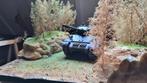 Diorama Britse Achilles tank  schaal 1:16, Ophalen, Gebruikt, Groter dan 1:35