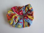 scrunchie haarelastiek gekleurde print ibiza boho stijl, Ophalen of Verzenden, Zo goed als nieuw, Overige typen
