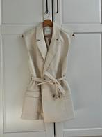Halflange gilet (XS), Kleding | Dames, Bodywarmers, Beige, Ophalen of Verzenden, Zo goed als nieuw, Maat 34 (XS) of kleiner