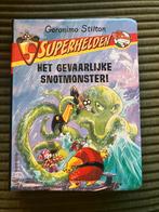 Geronimo Stilton - Het gevaarlijke snotmonster!, Ophalen of Verzenden, Zo goed als nieuw, Geronimo Stilton
