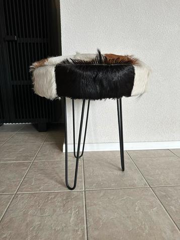 Krukje met geitenhaar patchwork beschikbaar voor biedingen