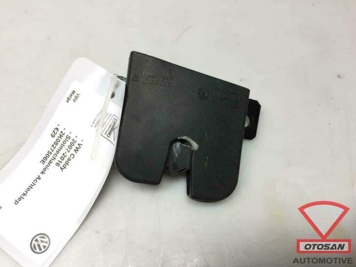vw caddy 2007 2016 slotmechaniek achterklep 2k0827506e, Auto-onderdelen, Carrosserie en Plaatwerk, Volkswagen, Gebruikt, Ophalen of Verzenden