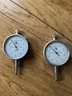 2x Meetklok, Doe-het-zelf en Verbouw, Meetapparatuur, Verzenden, Gebruikt, Overige meters