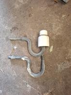 Nostalgie porseleinen isolator met stalen bevestiging, Ophalen, Gebruikt, Overige materialen, Overige typen