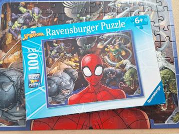 Ravensburger puzzel 100 XXL stukjes Marvel Spiderman  beschikbaar voor biedingen