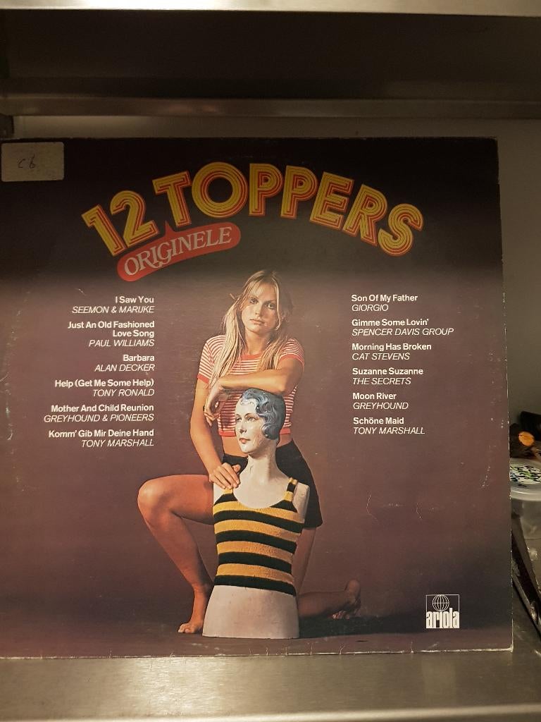 lp 12 Originele toppers (Z234-40), Ophalen of Verzenden, Zo goed als nieuw, 12 inch, Pop