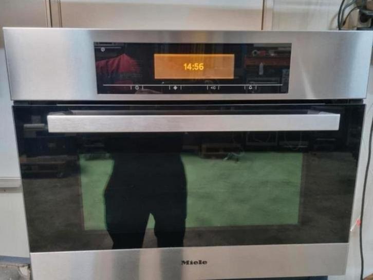 Miele combi-oven H5080BM, Witgoed en Apparatuur, Magnetrons, Gebruikt, Inbouw, Grill, Oven, Ophalen of Verzenden