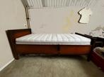 Seniorenbed, Ophalen, 90 cm, Eenpersoons, Bruin