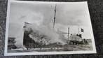 Terschelling, Reddingboot 'Brandaris" in de storm 1955 ansic, Ophalen of Verzenden, 1940 tot 1960, Ongelopen, Waddeneilanden