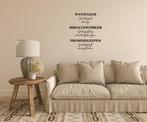Muursticker christelijke wandtekst Waymaker, The River House, Info@theriverhouse.nl, Nieuw, Ophalen of Verzenden
