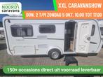 Eriba FEELING 425 HEFDAK + CASSETTE LUIFEL +DWARSBED+DINETTE, Caravans en Kamperen, Caravans, Hordeur, Bedrijf, 6 tot 7 meter