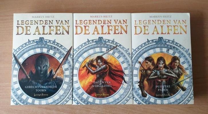 Markus Heitz - De Legenden van de Alfen 1 t/m 3, Boeken, Fantasy, Gelezen, Ophalen of Verzenden