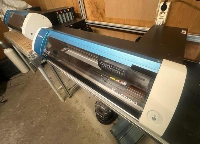 2x Roland BN-20 VersaStudio Sign Makers - Onderdelen/Defect, Computers en Software, Printers, Gebruikt, Ophalen of Verzenden