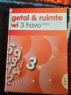 Getal en ruimte 3 havo deel 2, 2012, Boeken, Ophalen of Verzenden, Zo goed als nieuw