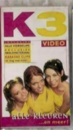 VHS K3 video alle kleuren... en meer!, Alle leeftijden, Ophalen of Verzenden, Zo goed als nieuw