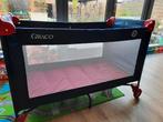 campingbedje met matras, Kinderen en Baby's, Kinderkamer | Bedden, Ophalen, 70 tot 85 cm, 140 tot 160 cm, Zo goed als nieuw