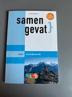 samengevat aardrijkskunde HAVO, Boeken, Schoolboeken, Ophalen of Verzenden, Zo goed als nieuw, HAVO, Aardrijkskunde
