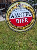 Amstelbier reclamebord, Ophalen, Gebruikt, Reclamebord, Plaat of Schild, Amstel