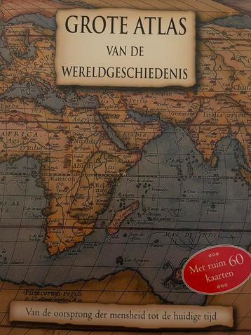 Grote atlas van de wereldgeschiedenis beschikbaar voor biedingen