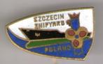 Szczecin Shipyard Poland email op koper speldje ( U_449 ), Verzamelen, Verzenden, Nieuw, Transport, Speldje of Pin