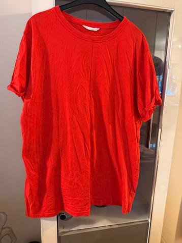 Rood T-shirt - Primark - Maat 46/48 (XL) beschikbaar voor biedingen