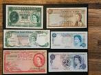 Elizabeth II collection, 6x VF/XF banknotes, Postzegels en Munten, Ophalen of Verzenden, Buitenland