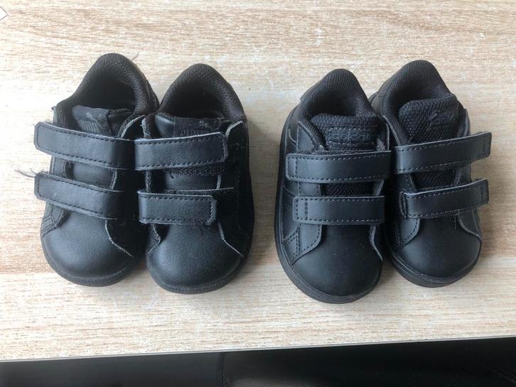2 paar schoenen, Puma & Adidas, maat 19, Kinderen en Baby's, Kinderkleding | Schoenen en Sokken, Zo goed als nieuw, Schoenen, Jongen of Meisje