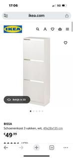 Schoenenkast IKEA bissa shoe cabinet, Ophalen, Zo goed als nieuw