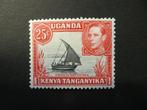 A14219: Kenya Uganda Tanganyika GVI 25 c, Postzegels en Munten, Postzegels | Afrika, Ophalen of Verzenden, Tanzania