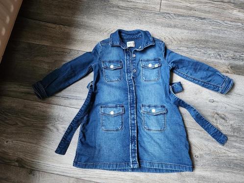 Noppies spijkerjurk, Kinderen en Baby's, Kinderkleding | Maat 98, Zo goed als nieuw, Meisje, Jurk of Rok, Ophalen of Verzenden
