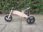 Houten loopfietsje 3 wielen, Kinderen en Baby's, Speelgoed | Buiten | Voertuigen en Loopfietsen, Ophalen, Gebruikt, Loopfiets
